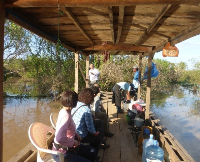 2019年4月，亞馬遜河域的原住民事工